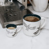 Ceramic Espresso Mugs - Set of 2  (Soaring Eagle)