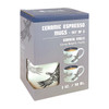 Ceramic Espresso Mugs - Set of 2  (Soaring Eagle)
