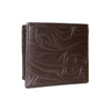 Embossed Wallet - Spirit Wolf - Brown