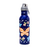 Water Bottle - Butterfly and Wild Rose