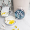 Pill Case with Mirror (Small) - Eagle Feathers
