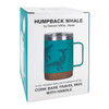 Cork Base Travel Mugs with Handle (16oz) - Humpback Whale