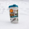Art Travel Mug (18oz) - All My Relatives (Indinawemaaganidag)