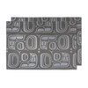 Woven Placemats (Set of 2) - Formline