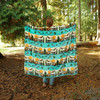 Fleece Blanket - All My Relatives (Indinawemaaganidag)