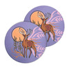 Ceramic Coasters (set of 2) - Deer (Waawaashkeshi)