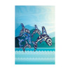 3D Lenticular Art Card - Orca Family