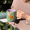 Big Ceramic Mug (20oz) - Deer (Waawaashkeshi)