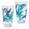 Printed Glass Tumbler (Set of 2) - Humpback Whale