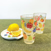 Printed Glass Tumbler (Set of 2) - Fruit Salad