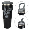 Easy-Carry Insulated Tumbler (30oz) - Eagle in Flight