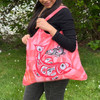 Foldable Shopping Bag - Salmon