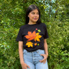 T-shirt - Indigenous Maple (Black)