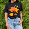 T-shirt - Indigenous Maple (Black)