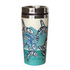 Bamboo Travel Mug - Orca Family