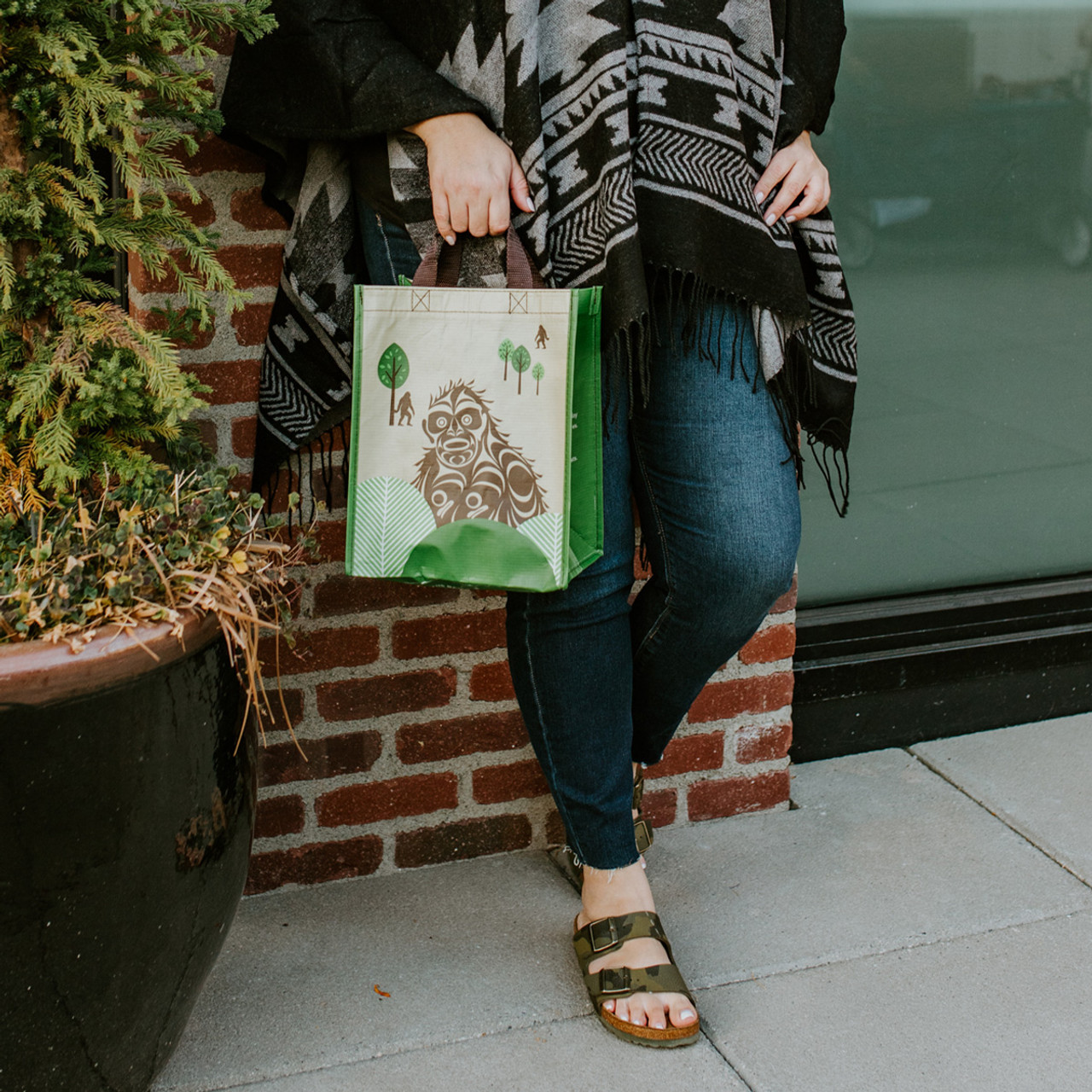 Plarn bags and purses made from recycled plastic bags