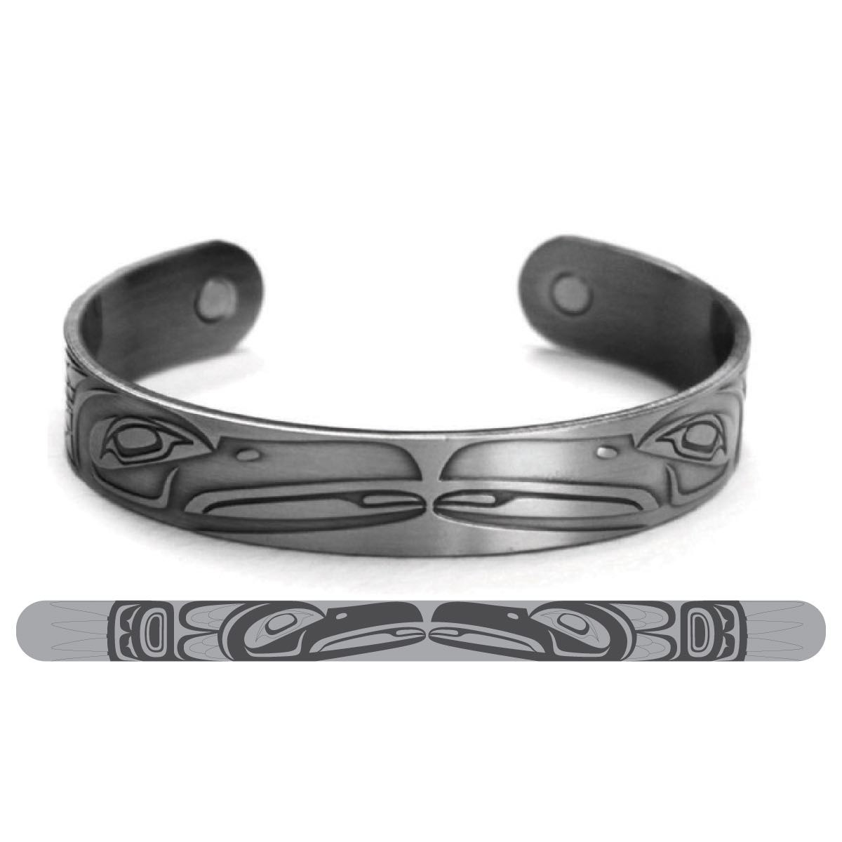 ヴィンテージ！Silver Wavy Cuff ブレスレット　#2 media__81963.1780985166.jpg?c=1