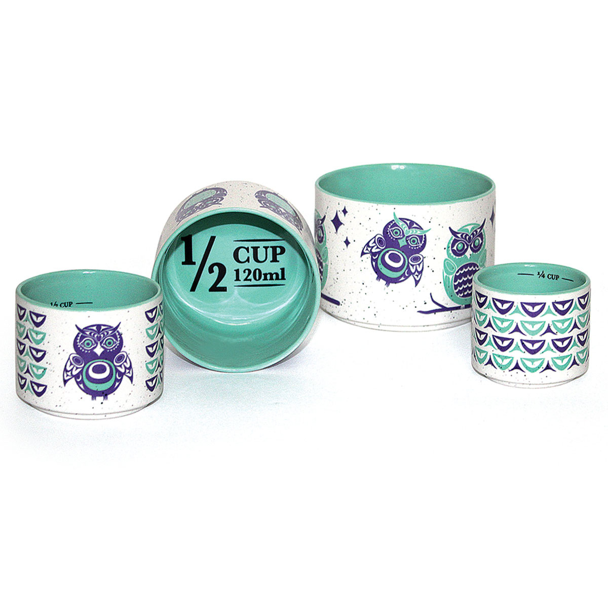 Native Northwest Ceramic Measuring Cup