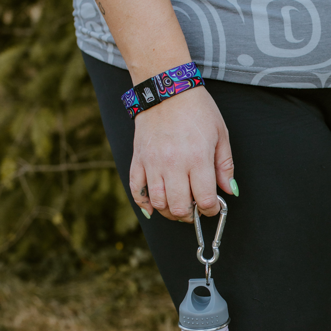 muque logo wristband blue リストバンド Blue Sweatband Set