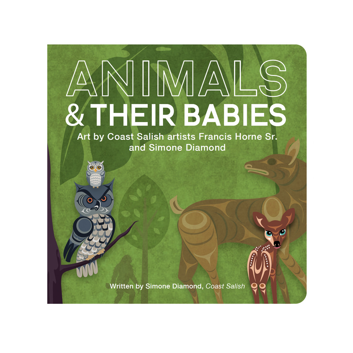 Board Book Animals Their Babies - Main Image