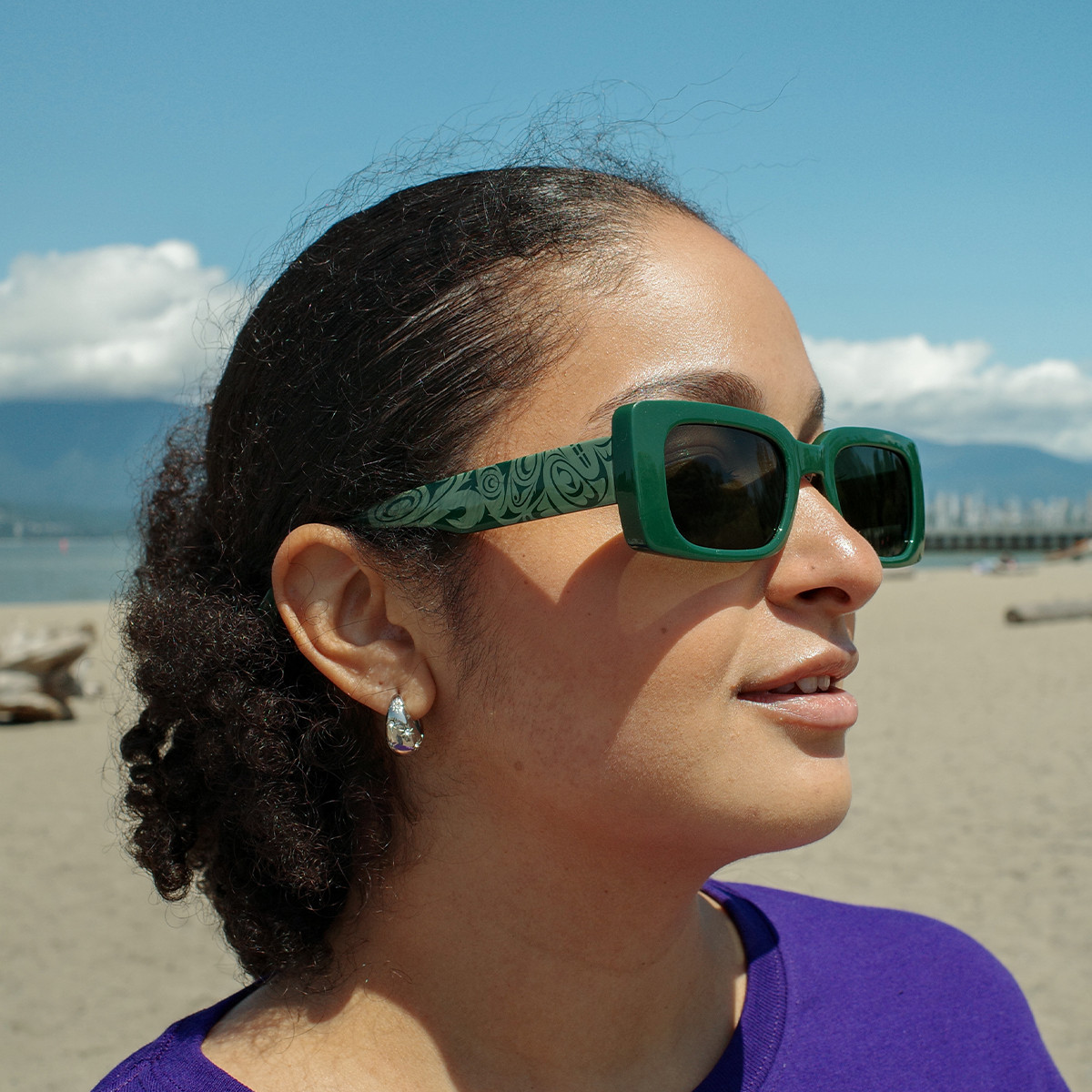 Sunglasses (Rectangular Frames) - Urban Wolf, Maynard Johnny Jr