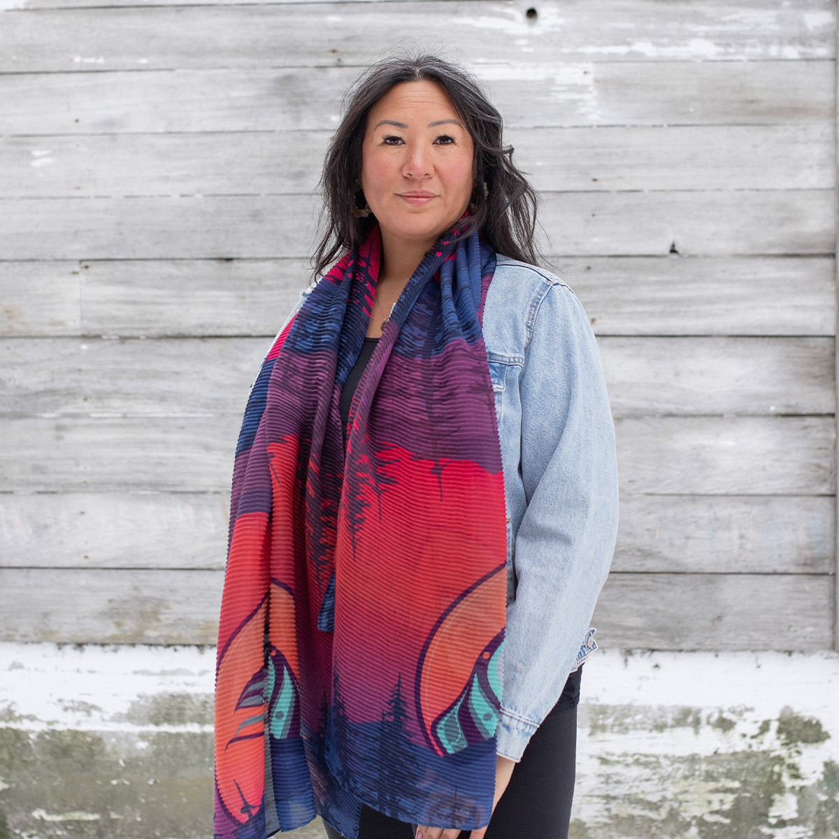 小物  economics experiment scarf Eco Scarf - The Light Keeper, Adam Lewis, Kwakwaka'wakw