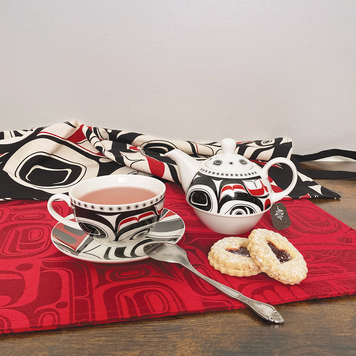 Tea For One Set - Matriarch Bear, Morgan Asoyuf, Ts'msyen