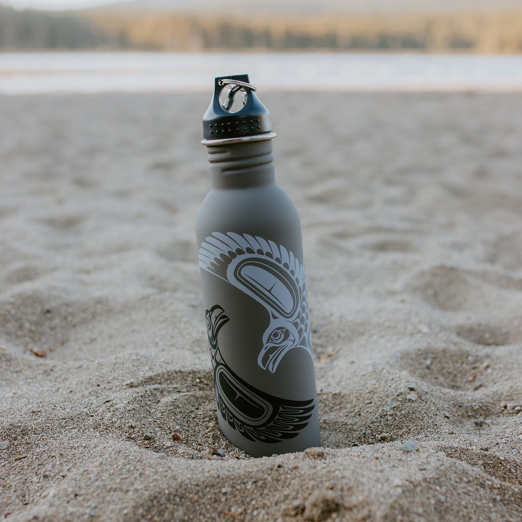 Water Bottle - Raven, Paul Windsor, Haisla, Heiltsuk | Native
