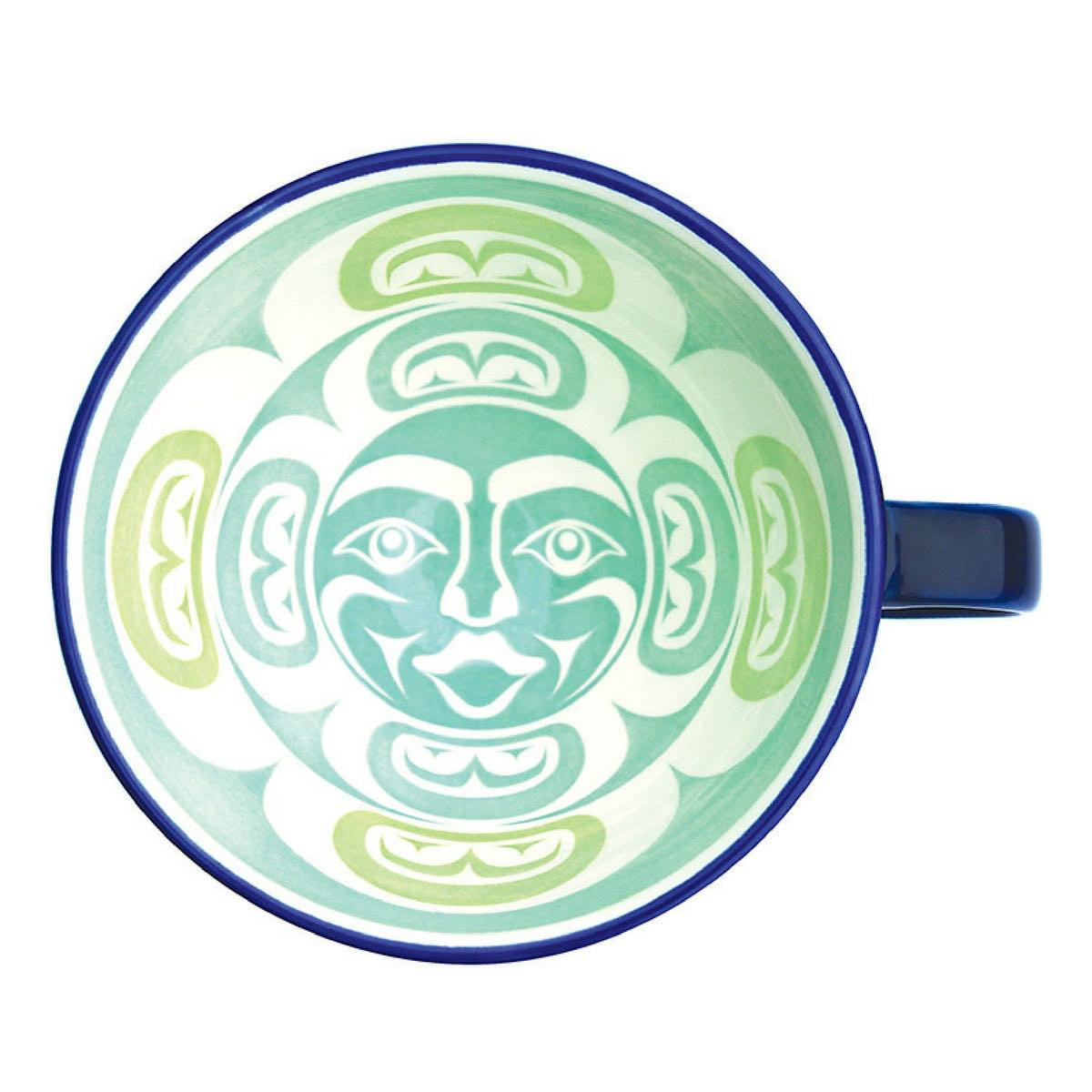 Porcelain Art Mug - Moon, Simone Diamond, Coast Salish | Native