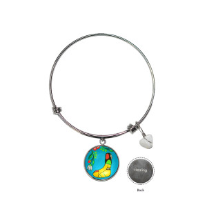 Her Jingle Dress Charm Bangle