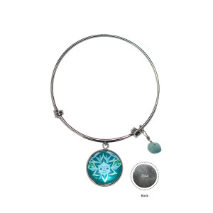 Soul Blossom Charm Bangle