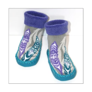 Baby Booties - Feathers