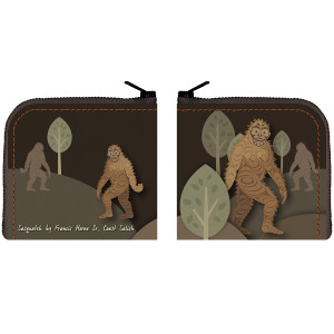 Coin Purse - Sasquatch 4" x 3.5"