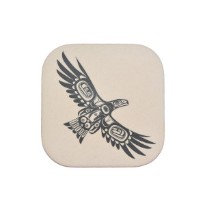 Bamboo Coasters - Soaring Eagle