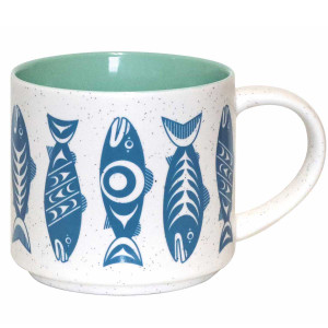 Ceramic Mug (Salmon in the Wild)