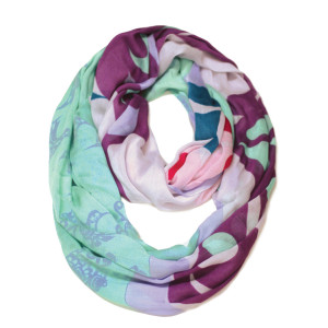 Circle Scarf - Hummingbird - Francis Dick