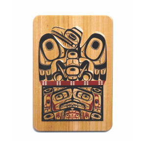 Embossed Metal Magnet - Raven Box