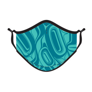 Reusable Face Mask - Eagle (Teal)