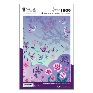 1000 Piece Jigsaw Puzzle - Hummingbirds