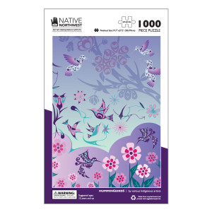 1000 Piece Jigsaw Puzzle - Hummingbirds