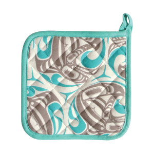 Cotton Potholder - Killer Whale