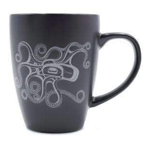 Black Mug - Octopus (Nuu) Black Mug - Octopus (Nuu)