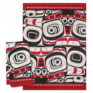 Kitchen Towels, Native American Ethnical Style Kitchen Towels