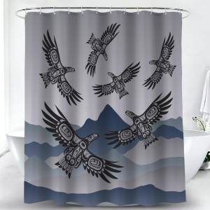Shower Curtain - Soaring Eagle