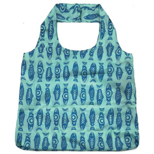 Foldable Shopping Bag - Salmon in the Wild Foldable Shopping Bag - Salmon in the Wild