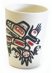 Bamboo Cup - Running Raven