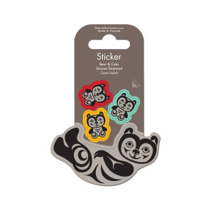 Sticker - Bear and Cubs