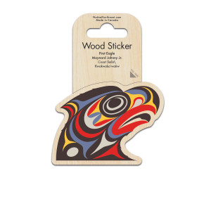 Wood Sticker - First Eagle