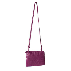 Embossed Fashion Bag - Thunderbird and Whale - Purple