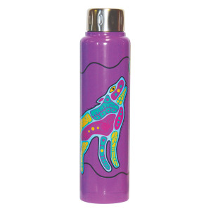 Insulated Totem Bottle - Howling Wolf